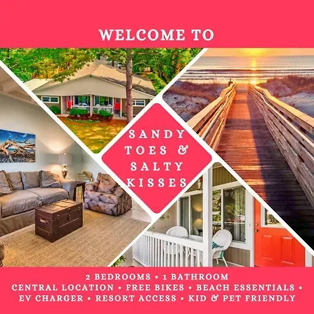 Sandytoes 7 Min Walk To Beach Bikes And Pool Access